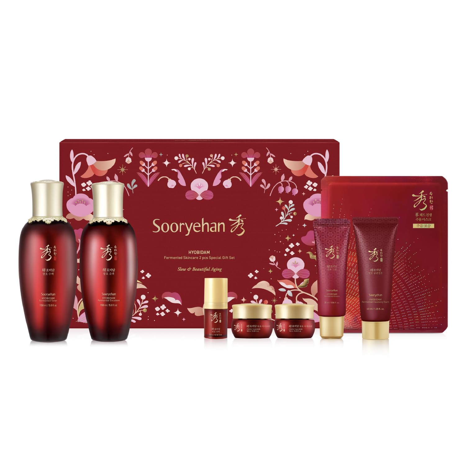 Amazon.com : Sooryehan Hyobidam Fermented Bundle Gift Set (14fl oz